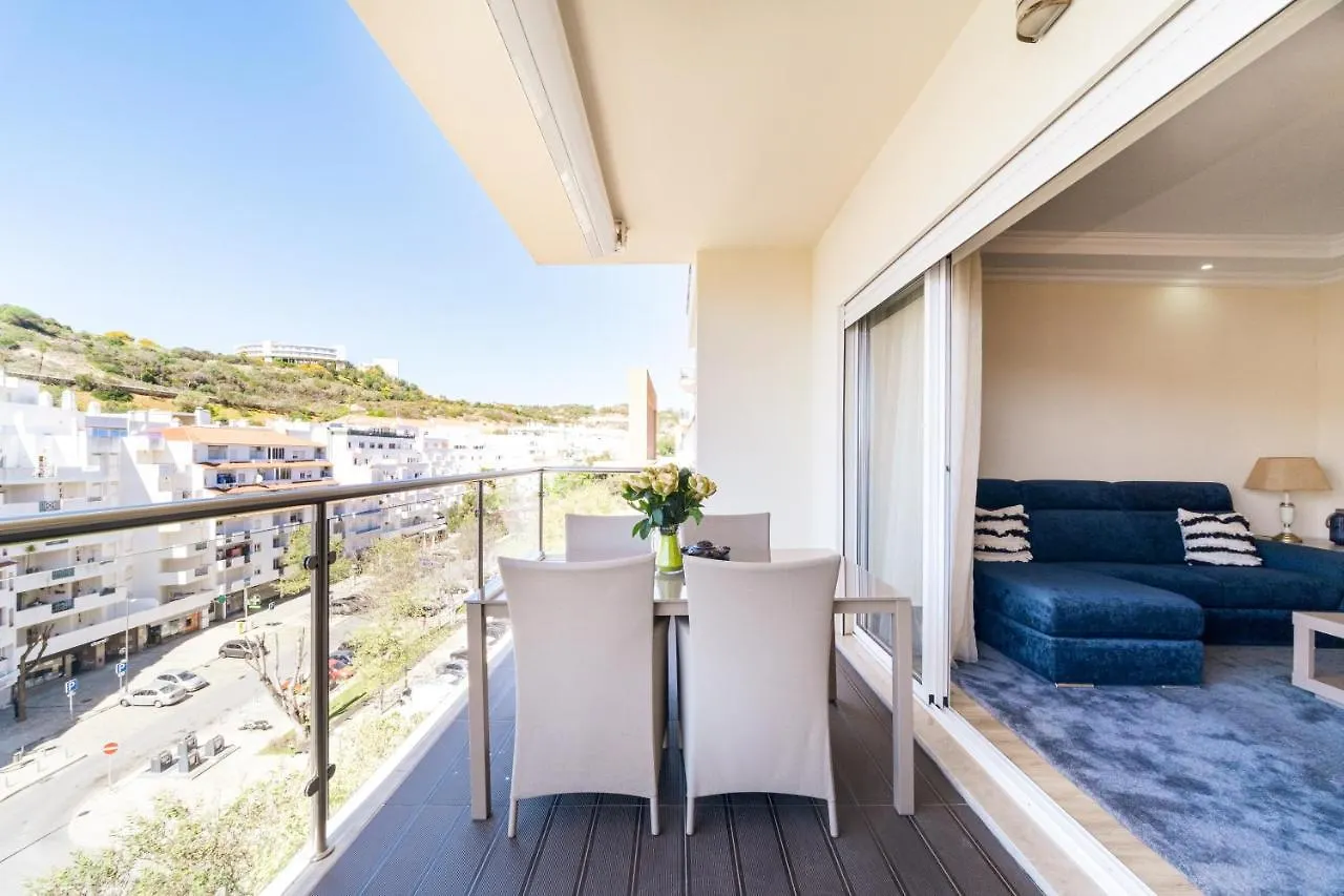 Historical City Center Penthouse Albufeira Apartament